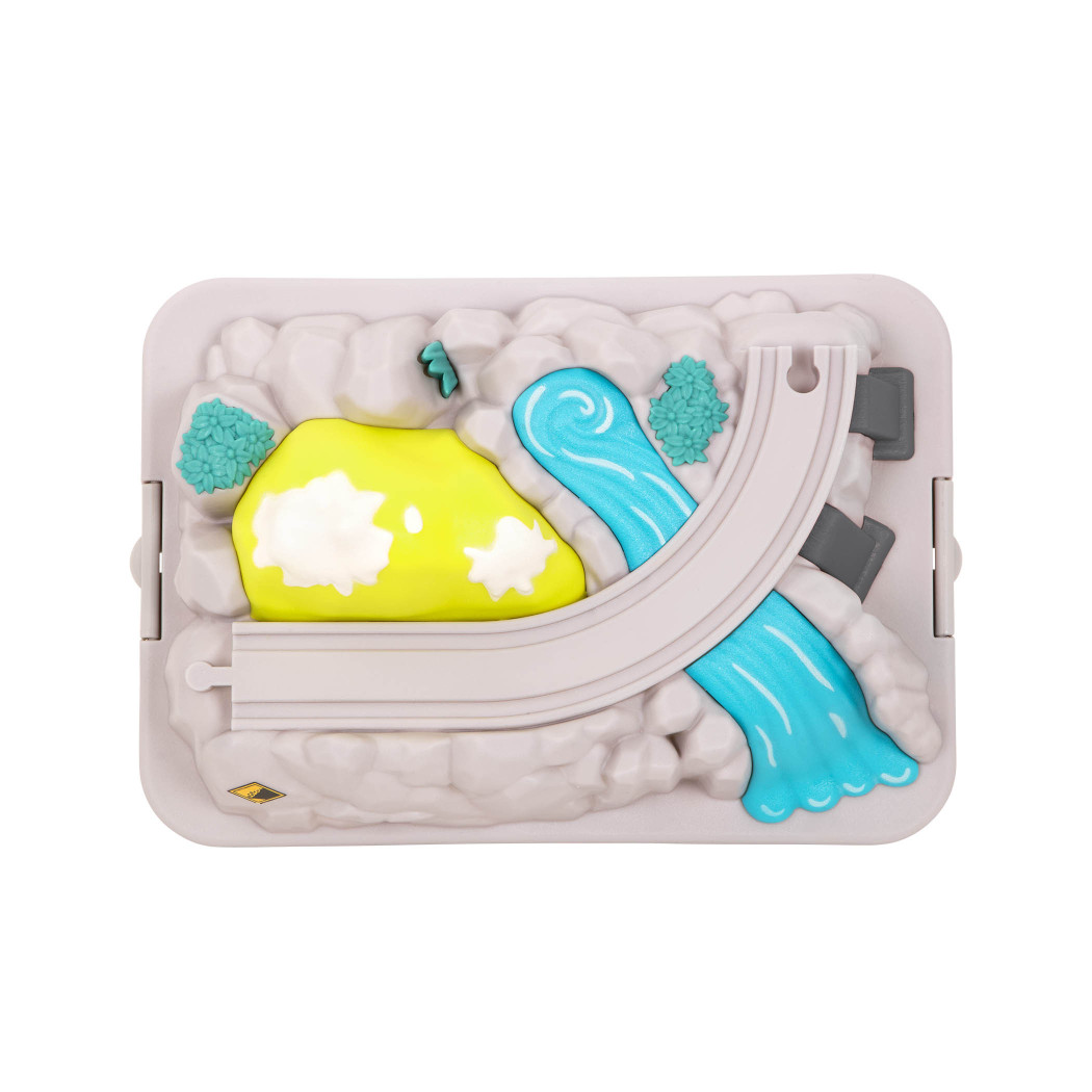 Górska Kolejka - Wood & Wheels Wooden Train Set in a Bucket - BTOYS