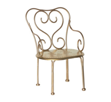 Złote Krzesło - Gold Vintage Chair - Maileg