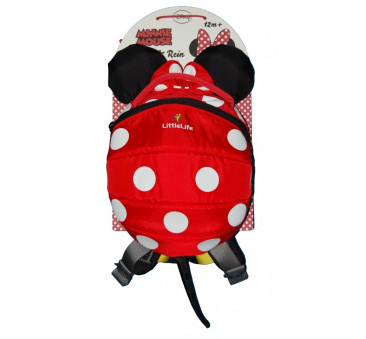 Plecaczek LittleLife - Myszka Minnie Disney - Red - dla dzieci 1-3 lat