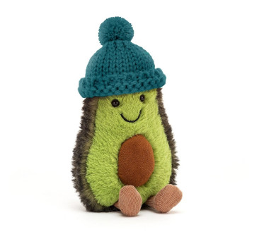Awokado w Niebieskiej Czapce 16 cm - Maskotka Przytulanka - JellyCat