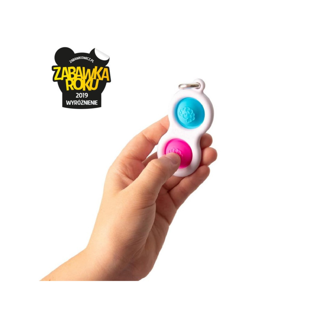 Breloczek Bąbelki Dimple - Sensoryczna Zabawka - Fat Brain Toys