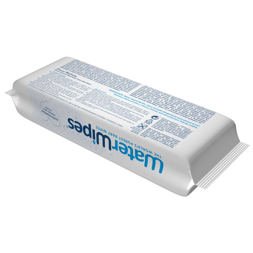.Chusteczki WATERWIPES 60 szt. nasączane czystą wodą - WaterWipes .