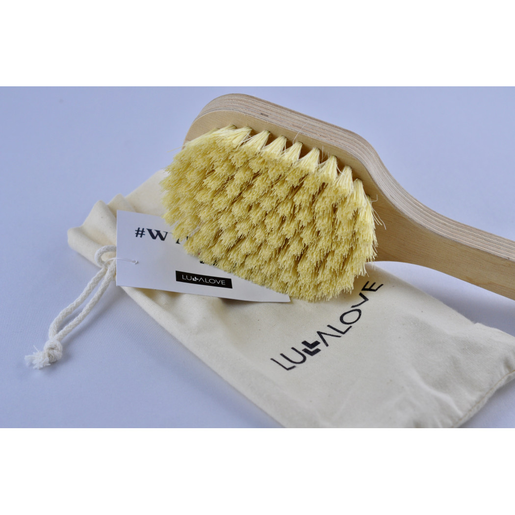 WYPRZEDAŻ Tampico - Szczotka Z Rączką Do Ciała - Szczotkowanie Na Sucho I Mokro - DBAJOSIEBIE - LullaLove