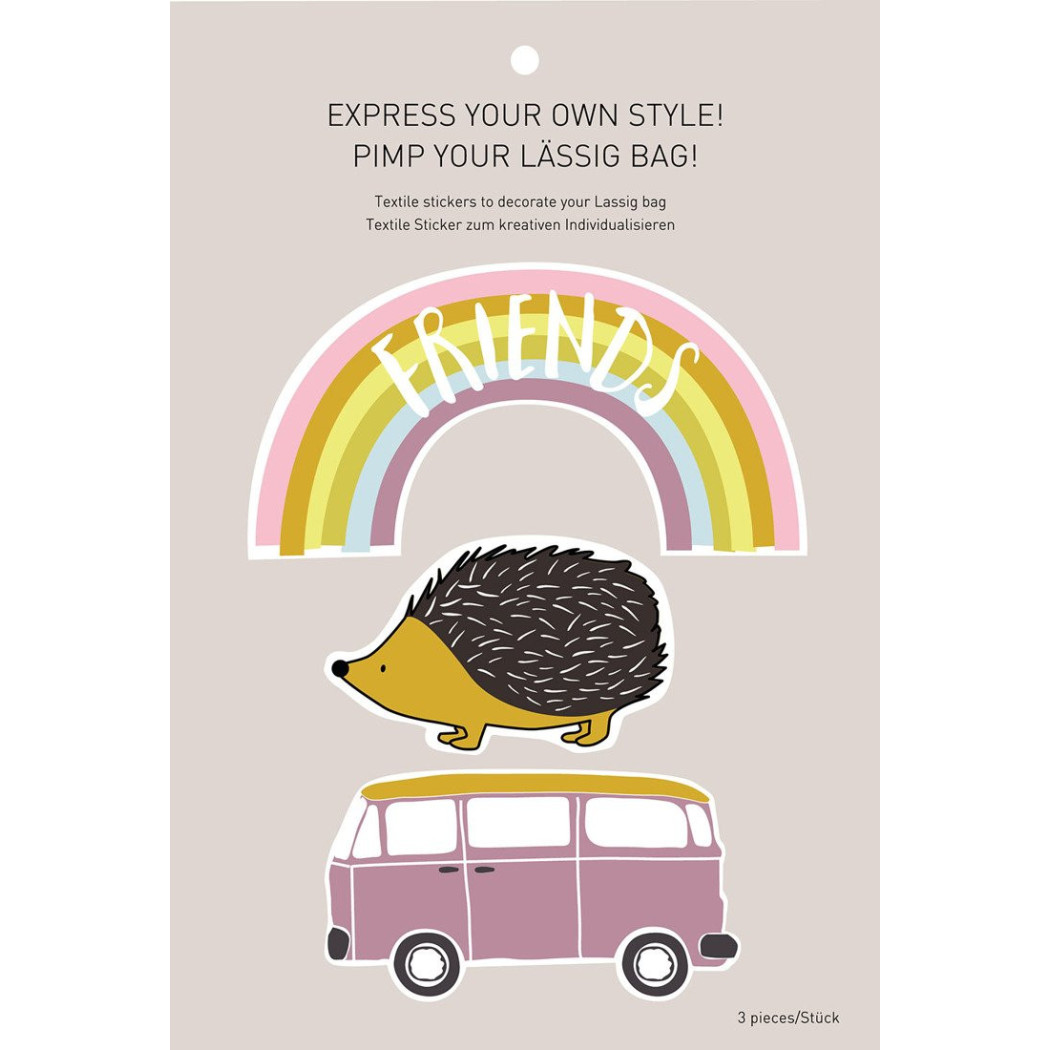 Tipi - Plecak z Termoizolacyjną Kieszenią i Naklejkami Adventure - Lassig