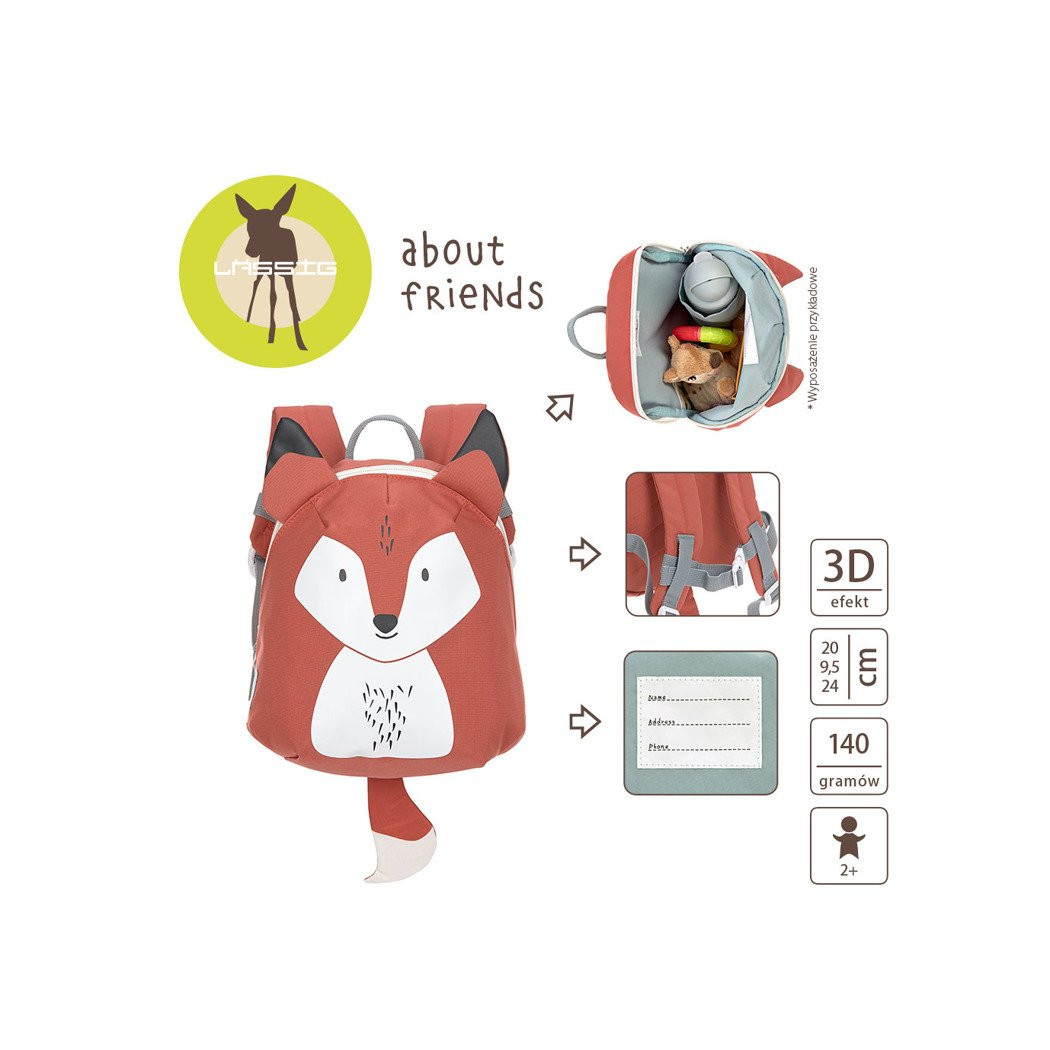 Lisek - Plecak Mini  About Friends - Lassig