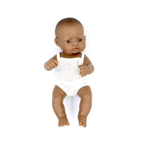 Hiszpanka 32 - Lalka Dziewczynka Hiszpanka 32 cm + Ubranko Miniland Baby - Miniland Doll - Miniland