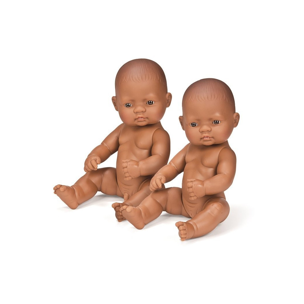 Hiszpanka 32 - Lalka Dziewczynka Hiszpanka 32 cm + Ubranko Miniland Baby - Miniland Doll - Miniland