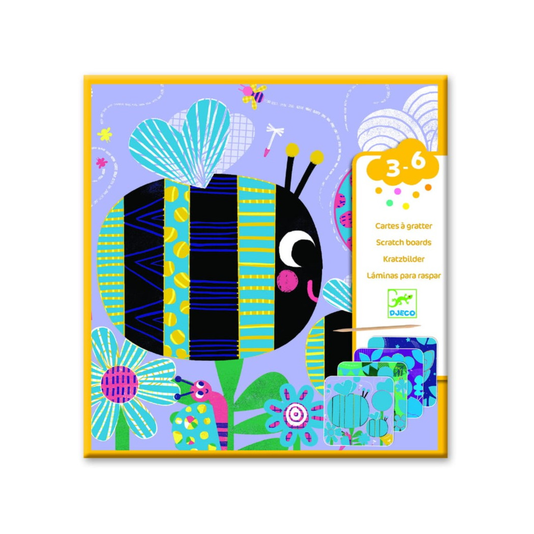 Owady - Wydrapywanka Dla Maluchów - Djeco