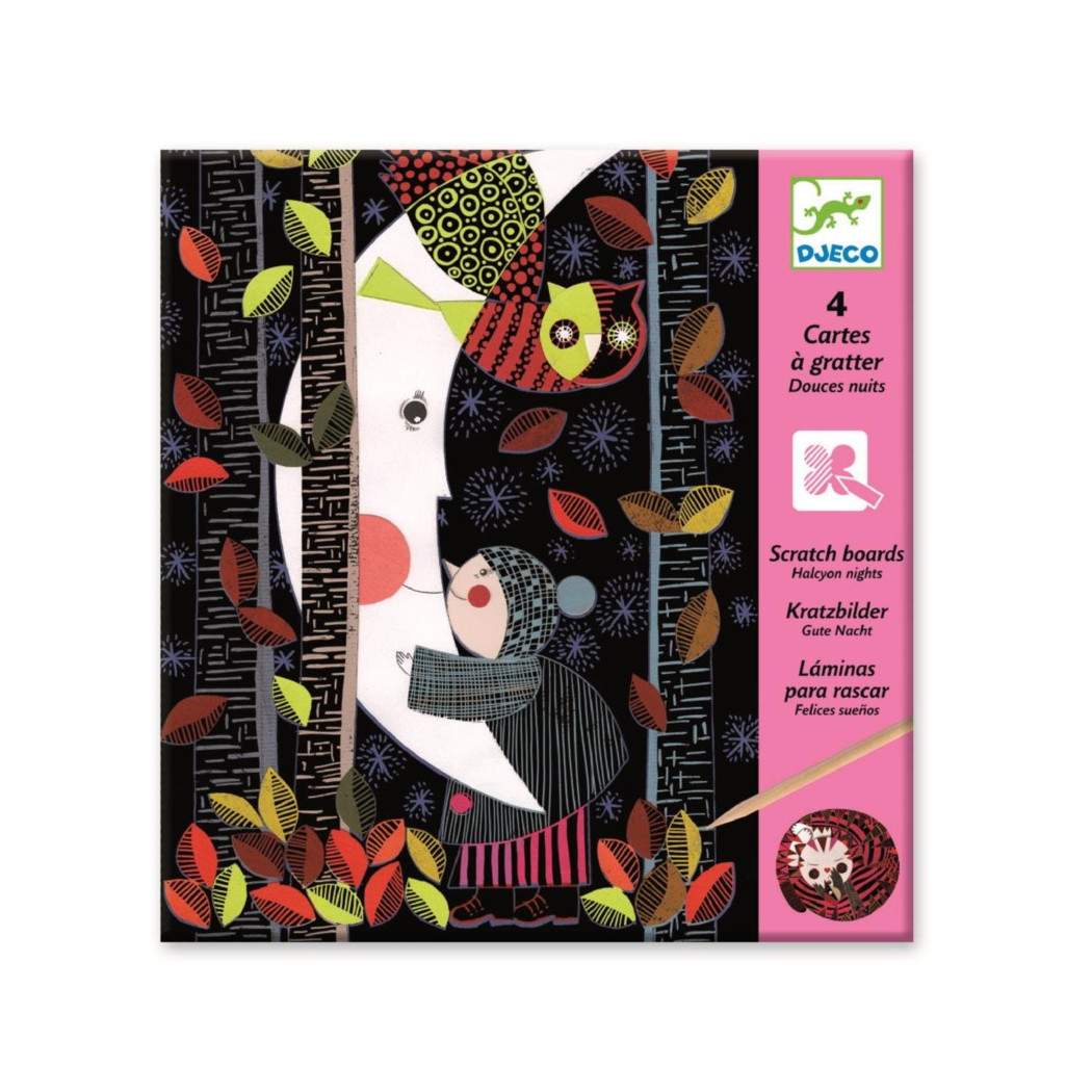 Noc - Wydrapywanka - Djeco