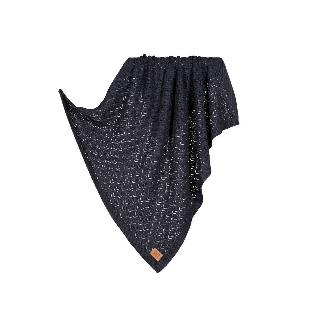 WYPRZEDAŻ Pure Graphite - Kocyk 100% Bawełniany - Tender Collection - La Millou