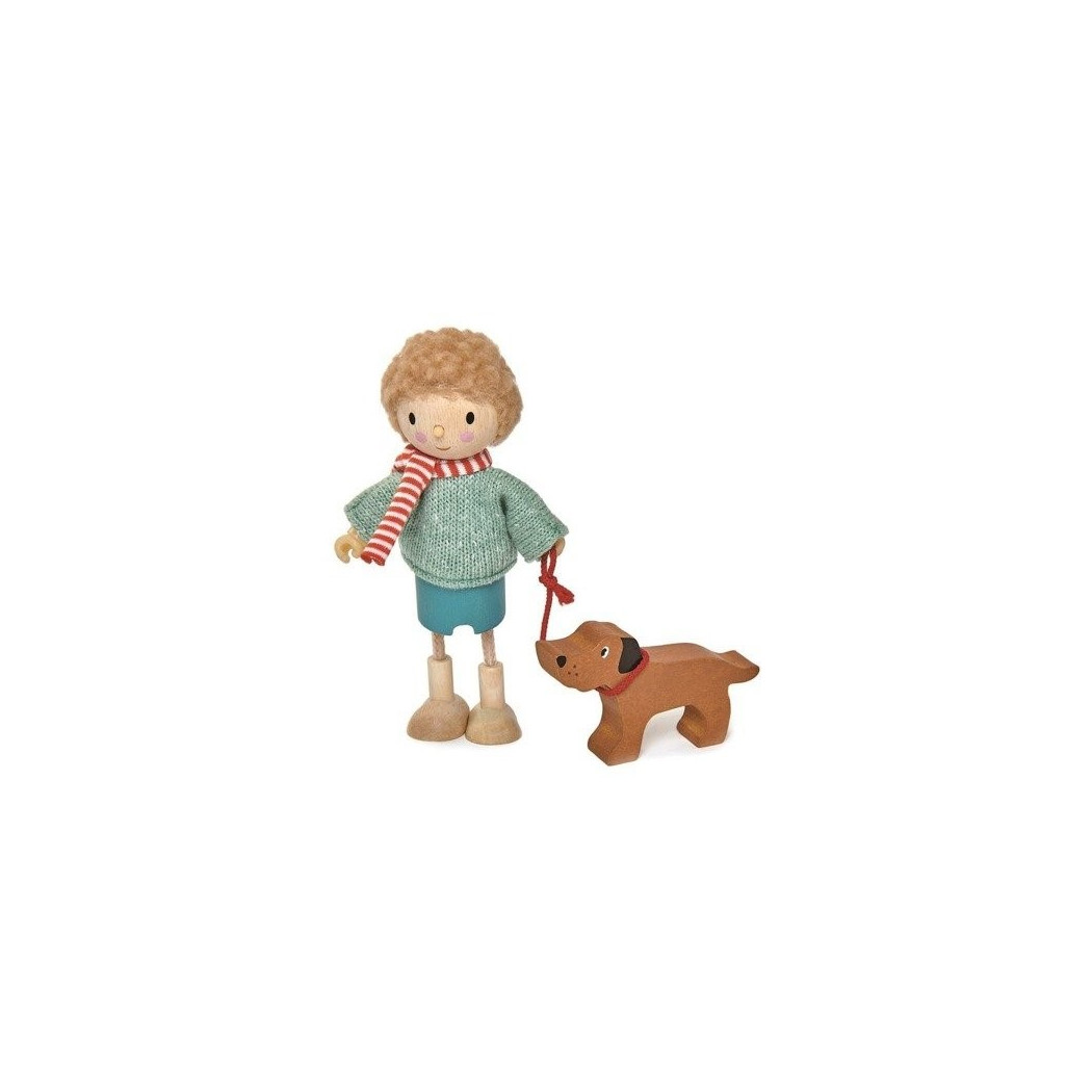 Laleczka Pan Goodwood i Jego Pies - Tender Leaf Toys
