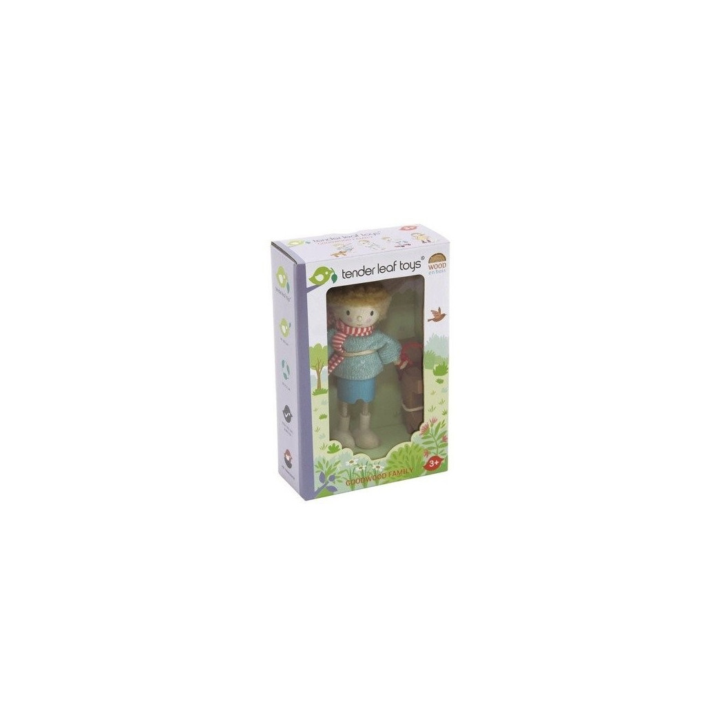 Laleczka Pan Goodwood i Jego Pies - Tender Leaf Toys