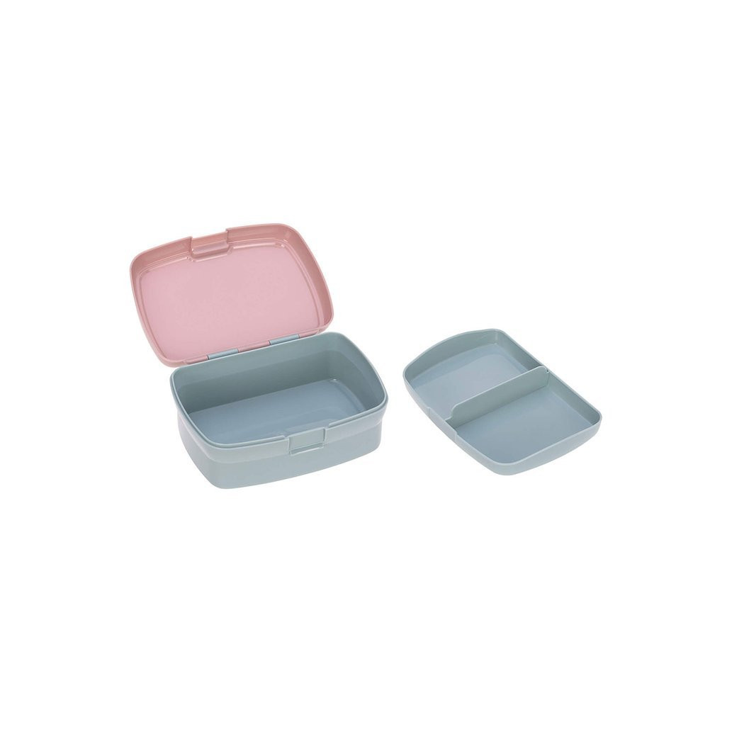 Szynszyla - Zestaw na lunch Lunchbox + Tritanowa butelka - bidon 460 ml About Friends Szynszyla - Lassig