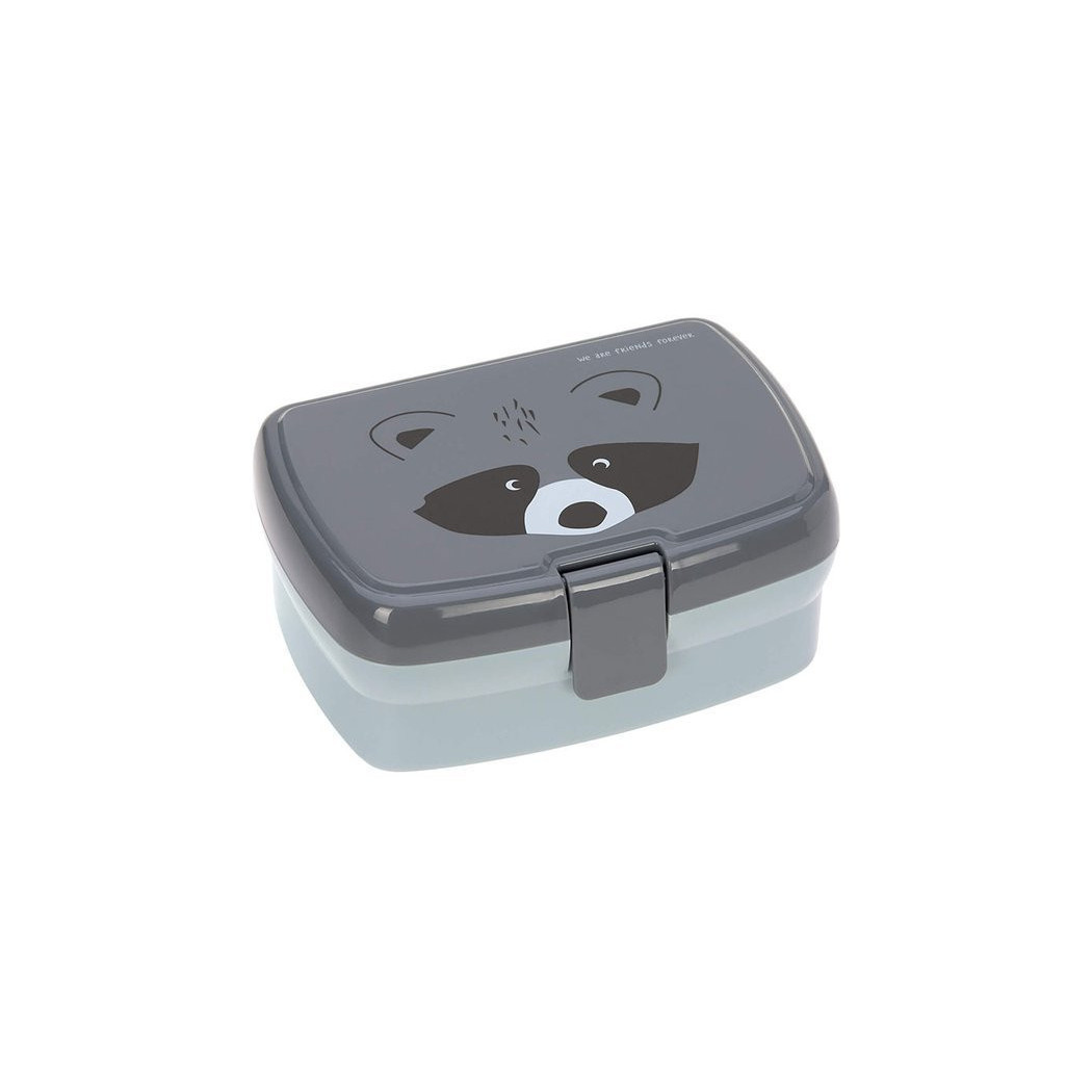 Szop - Zestaw na lunch Lunchbox + Tritanowa butelka - bidon 460 ml About Friends Szop - Lassig