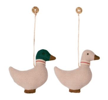 Kaczka - Bawełniana Dekoracja Bożonarodzeniowa - Duck Ornament - Maileg