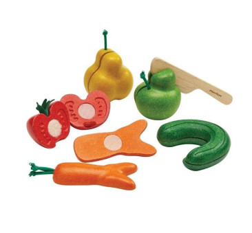 WYPRZEDAŻ Niedoskonałe Owoce i Warzywa - Plan Toys - Montessori