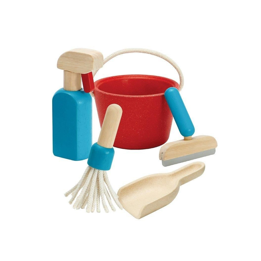 WYPRZEDAŻ Zestaw Do Sprzatania - Plan Toys - Montessori