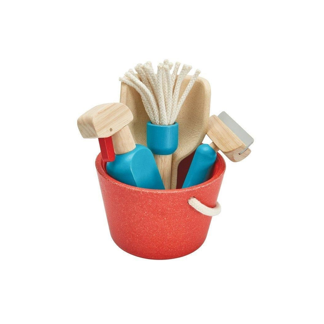 WYPRZEDAŻ Zestaw Do Sprzatania - Plan Toys - Montessori