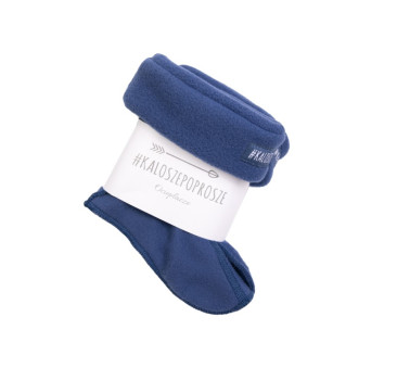 Niebieski - Ocieplacz Polarowy rozm. XS - kaloszepoprosze Kalosze Poproszę