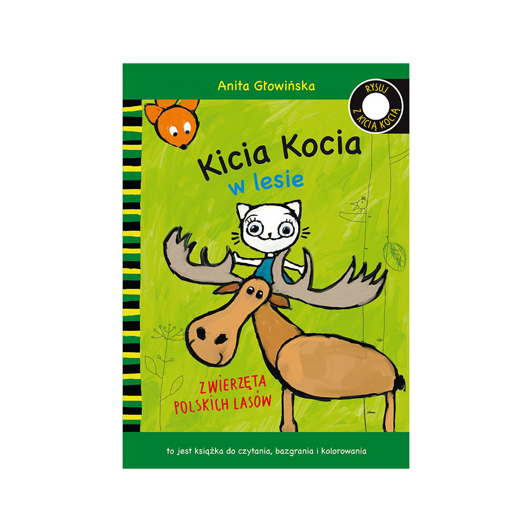 KICIA KOCIA W LESIE KOLOROWANKA - Anita Głowińska - MEDIA RODZINA