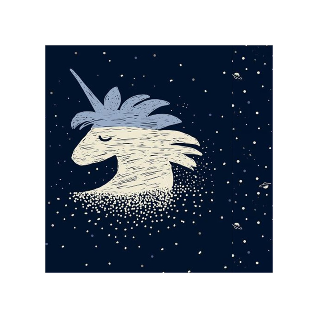 Komplet Pościeli XL - Universe Of Unicorn & Universe - kołdra 150x200 poduszka 40x60 - La Millou