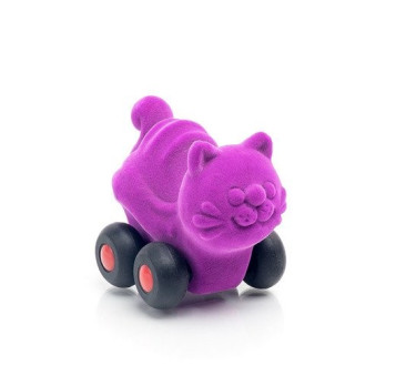 Kot - Pojazd Sensoryczny Fioletowy - Mikro - Rubbabu