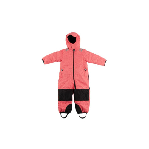 Snowsuit Funky Red 98-104 (3-4 lata) - Ducksday - Ocieplany Kombinezon Zimowy