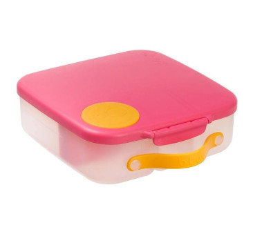 Strawberry Shake - Lunchbox z Wkładem Chłodzącym - różowo/pomarańczowy - B.BOX
