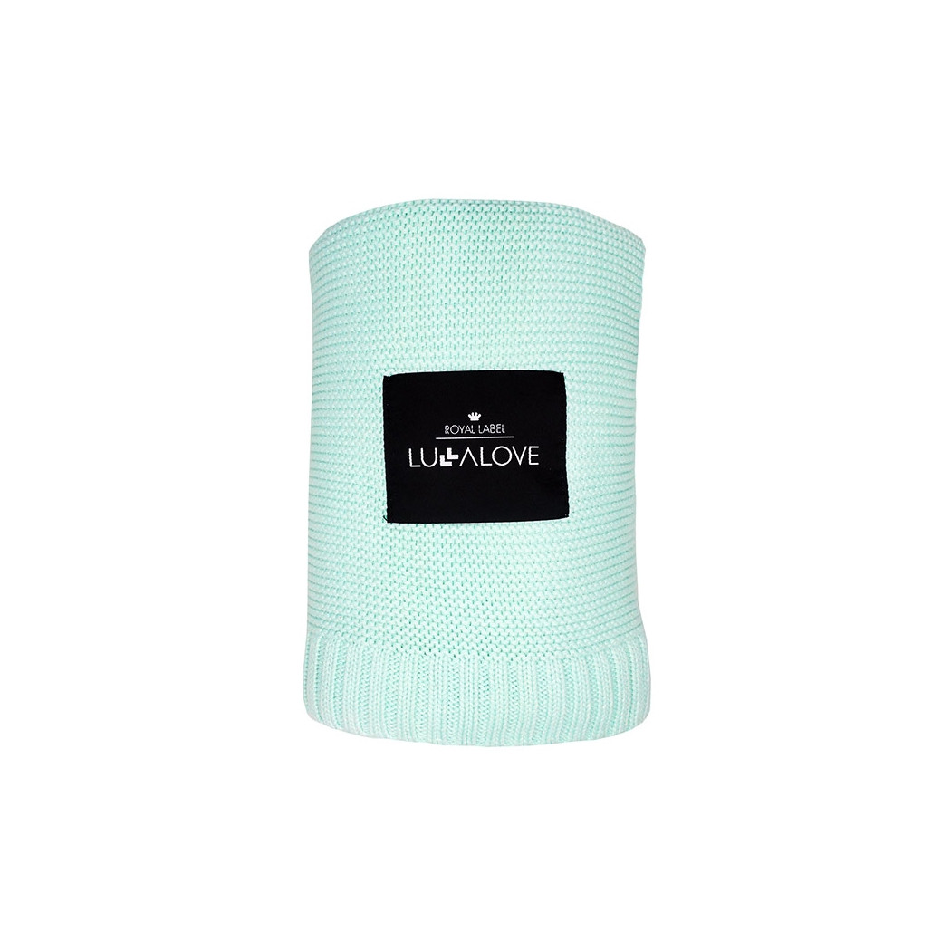 Delicious Mint - Koc Tkany - 80x100 - Miętowy - Lullalove