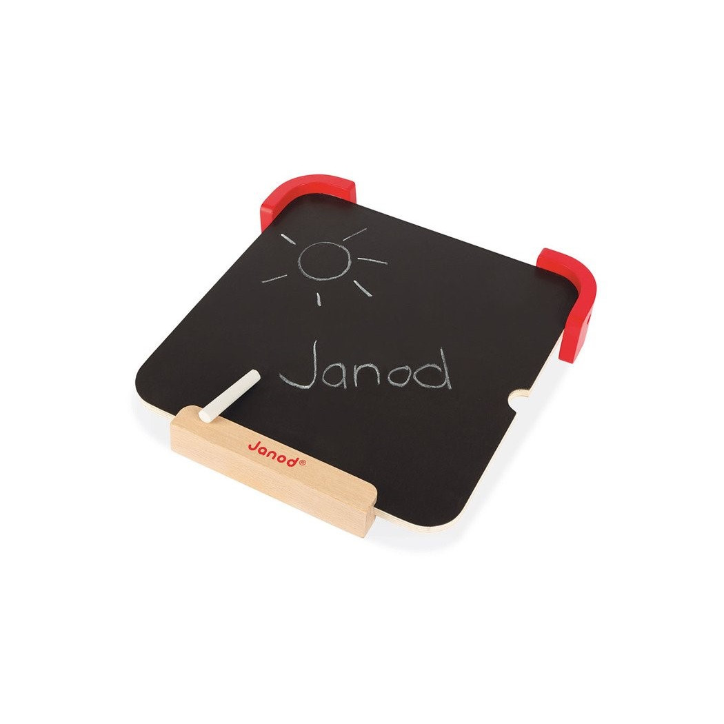 Uczę Się Kolorów - Drewniana Układanka Magnetyczna z Tablicą - Janod