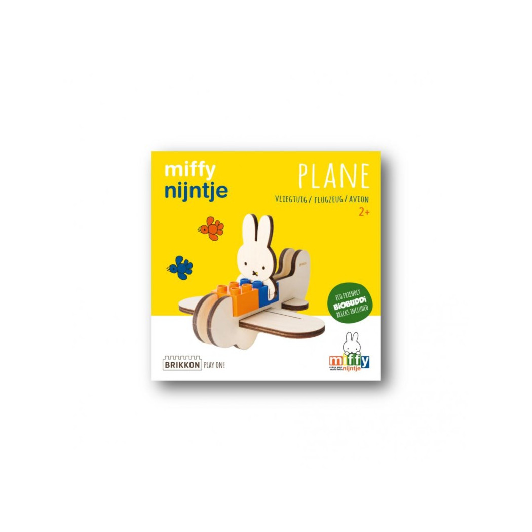 WYPRZEDAŻ Samolot Królika - Zestaw Duże Klocki - Brikkon