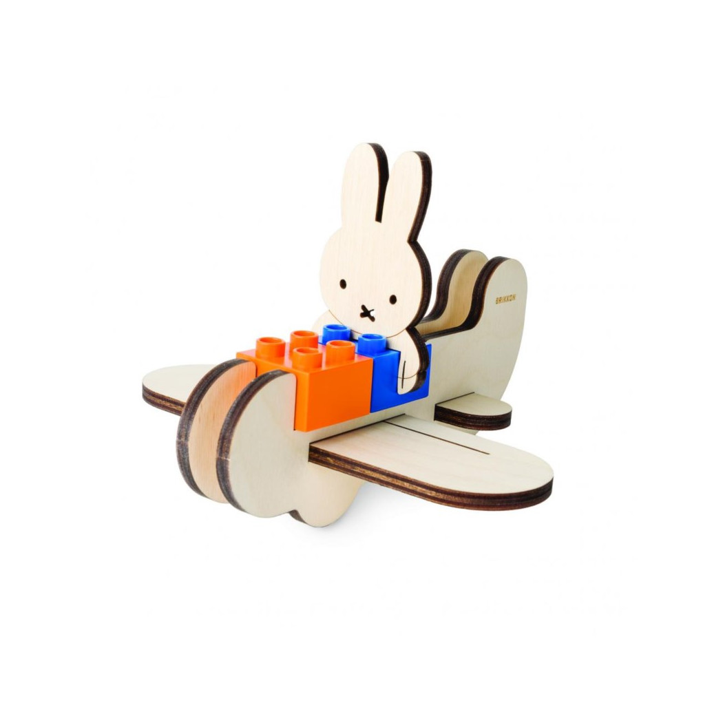 WYPRZEDAŻ Samolot Królika - Zestaw Duże Klocki - Brikkon