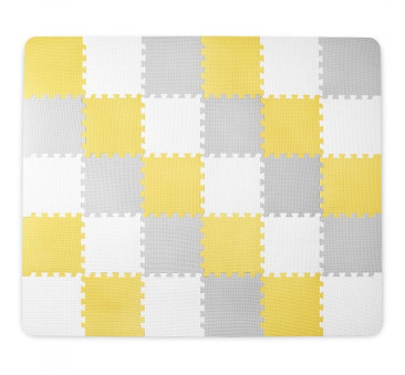 Mata Piankowa Puzzle - Luno Yellow - Kinderkraft