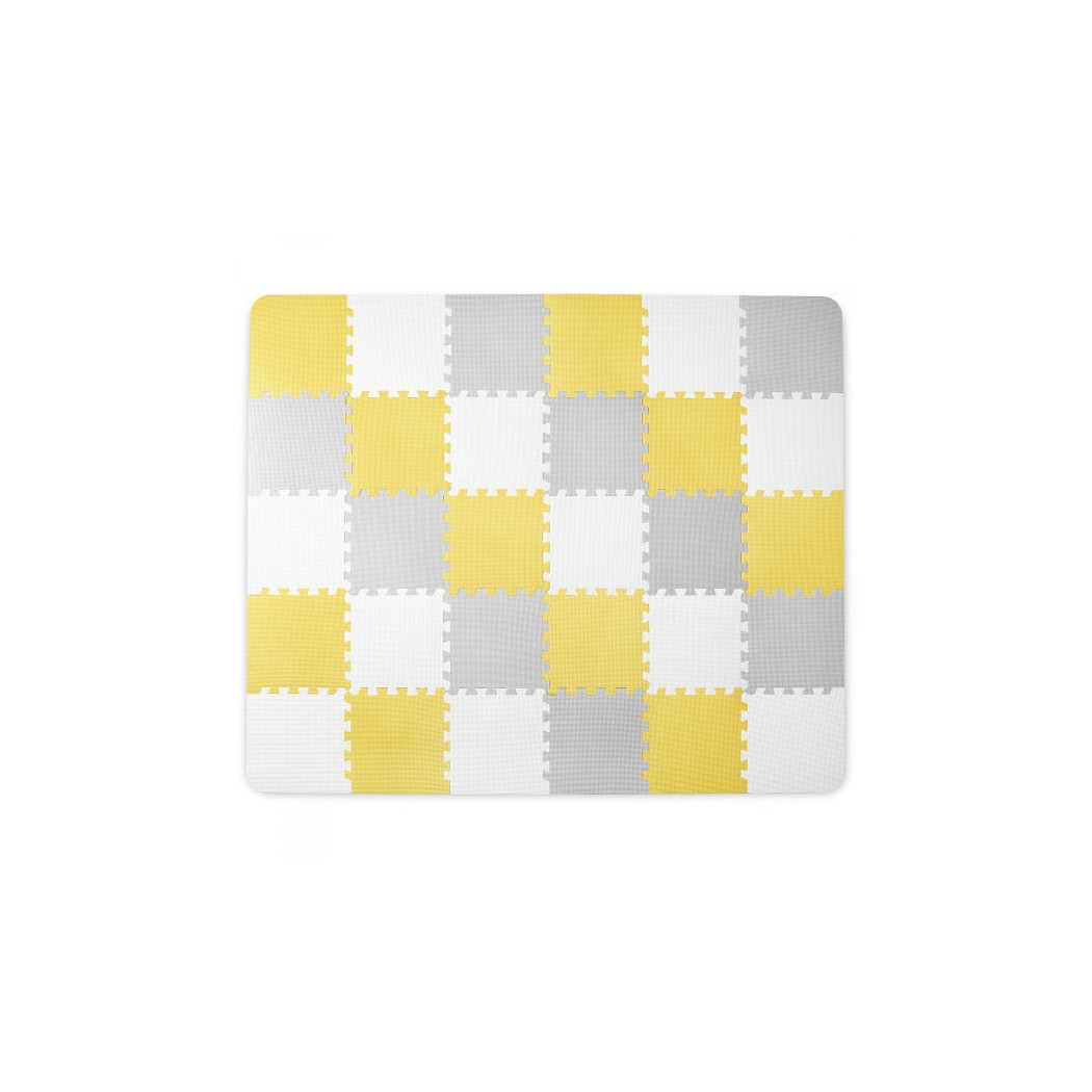Mata Piankowa Puzzle - Luno Yellow - Kinderkraft