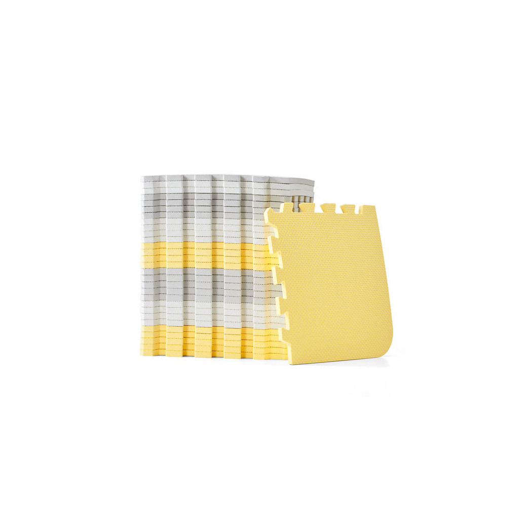 Mata Piankowa Puzzle - Luno Yellow - Kinderkraft