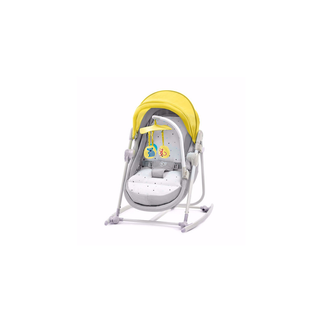 Leżaczek 5w1 UNIMO - Yellow - Kinderkraft