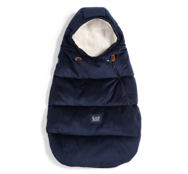 Śpiwór - Aspen Winterproof - Stroller Bag Baby - Royal Navy - La Millou - Velvet Collection
