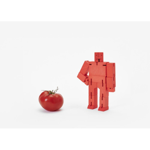 WYPRZEDAŻ Micro Red - Drewniane Klocki Roboty - CUBEBOT