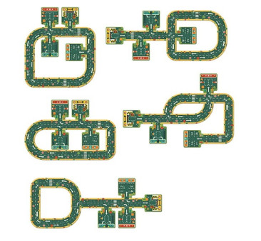 DROGI - Puzzle Kartonowe  - Djeco