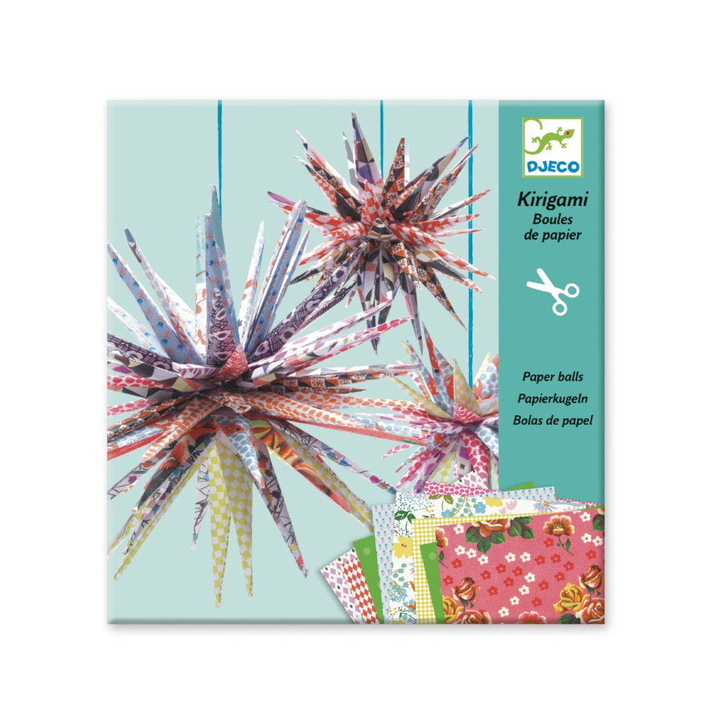 Kirigami Papierowe Gwiazdy - Djeco