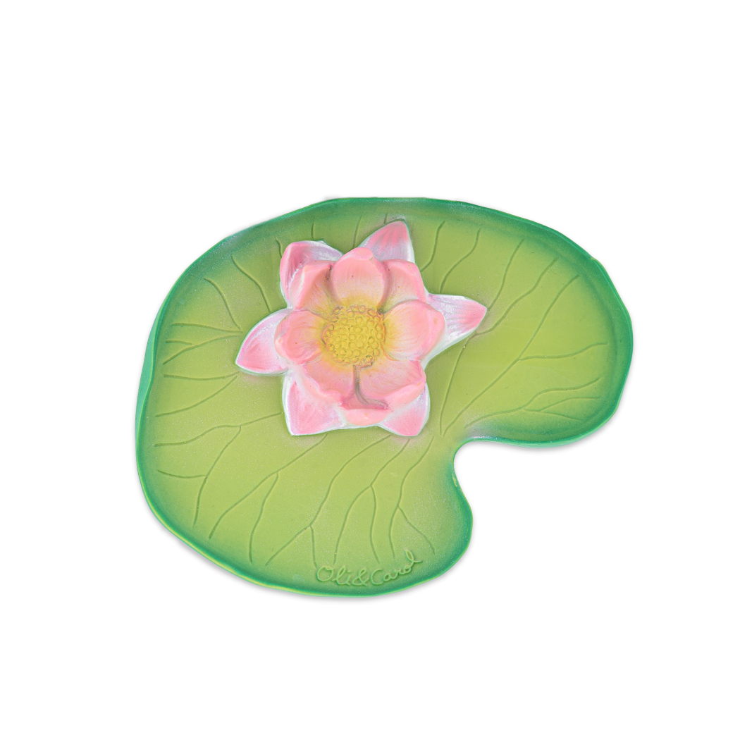 WYPRZEDAŻ Lilia Wodna Water Lilly - Gryzak Zabawka Do Kąpieli - Oli and Carol