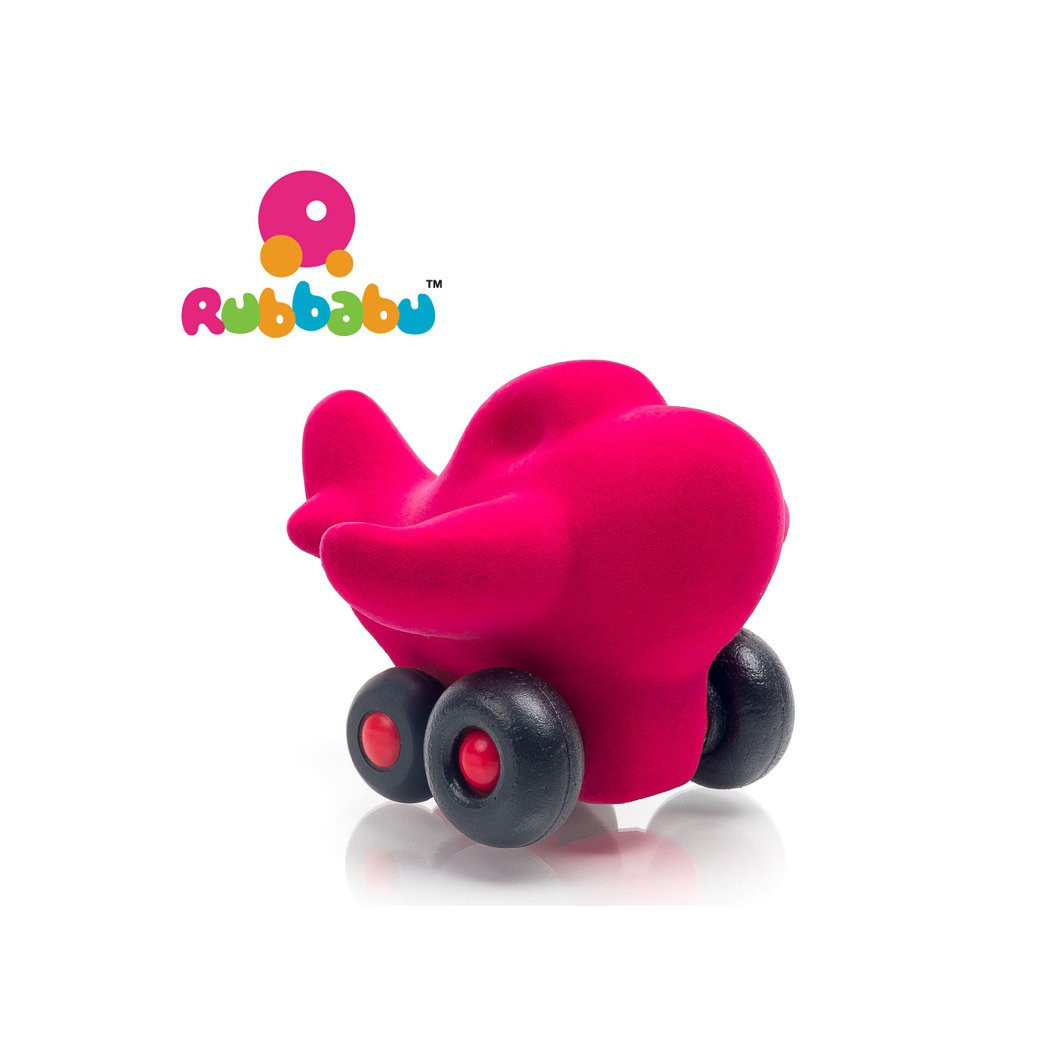 Samolot - Różowy - Rubbabu