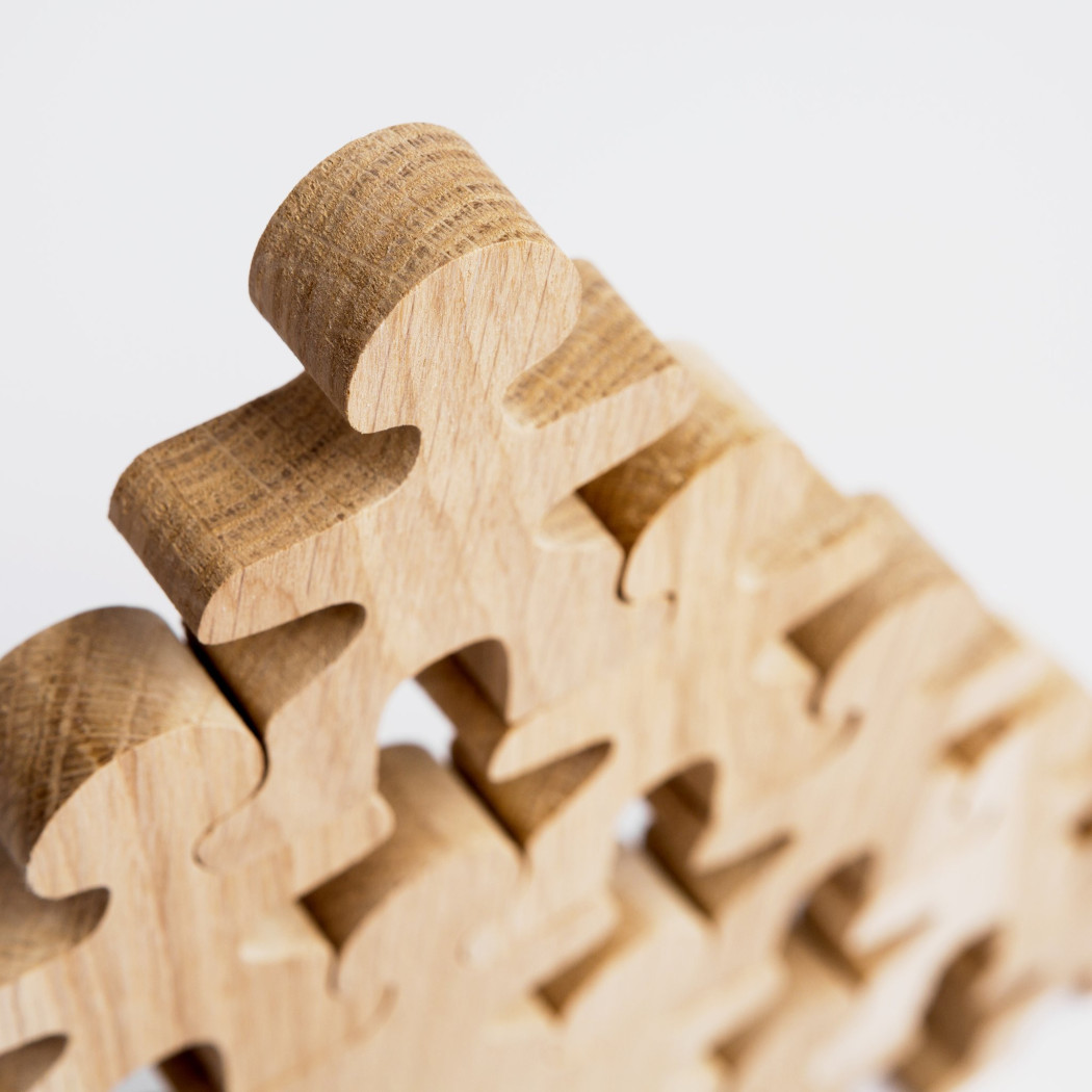 Mega Flock 100 szt - Drewniane Klocki Ludziki - Flockmen