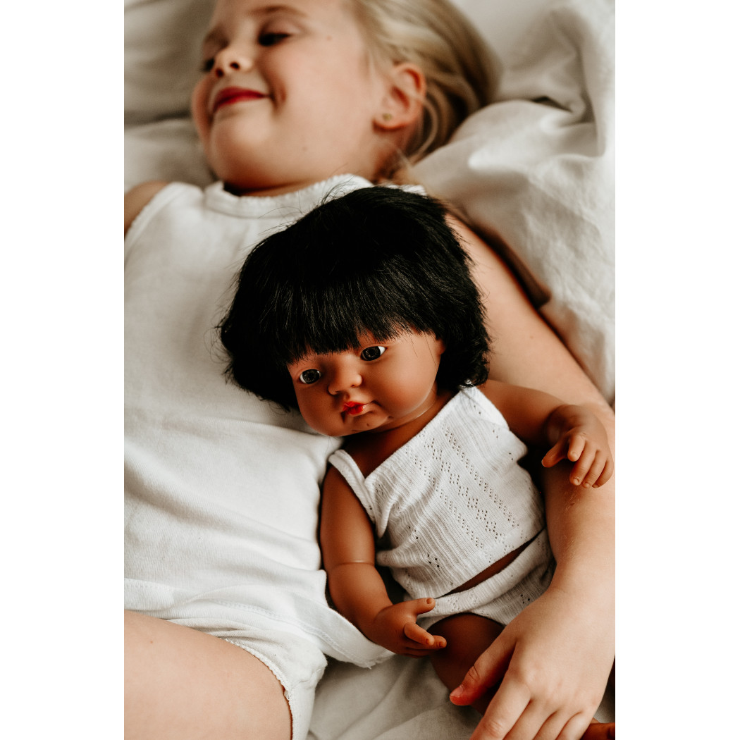 Hiszpanka 38 cm - Lalka Dziewczynka Hiszpanka - Miniland Doll - Miniland