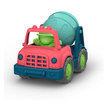 MAŁA BETONIARKA Z KIEROWCĄ - Little Cement Truck - Wonder Wheels