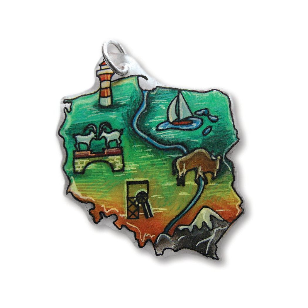 Wypiekanki Przez Polskę - Breloczki, Zawieszki, Kolczyki -  Fabryka Frajdy