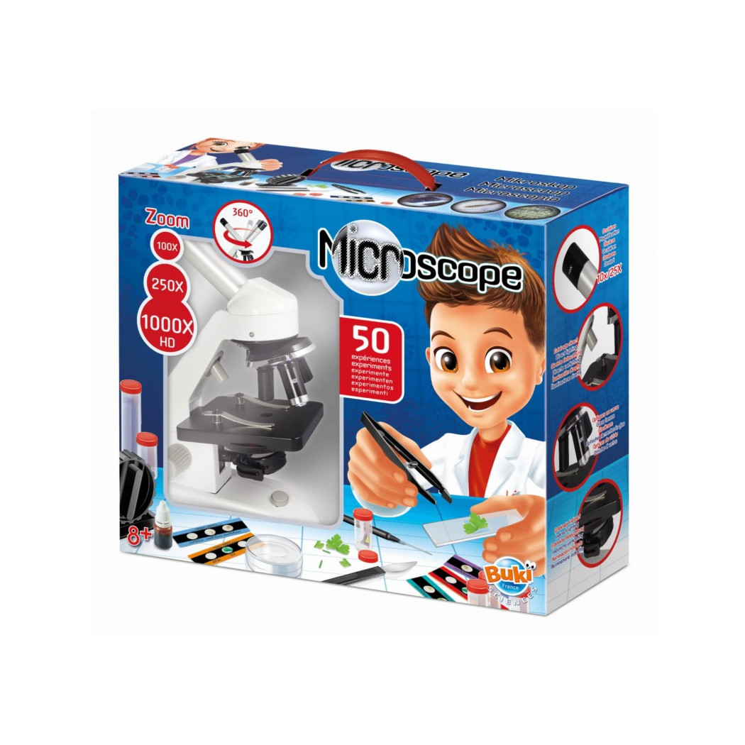 Mikroskop 50 Doświadczeń - Mini Lab - BUKI