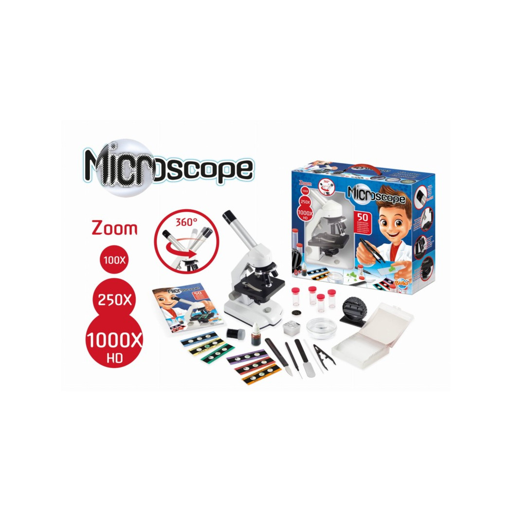 Mikroskop 50 Doświadczeń - Mini Lab - BUKI