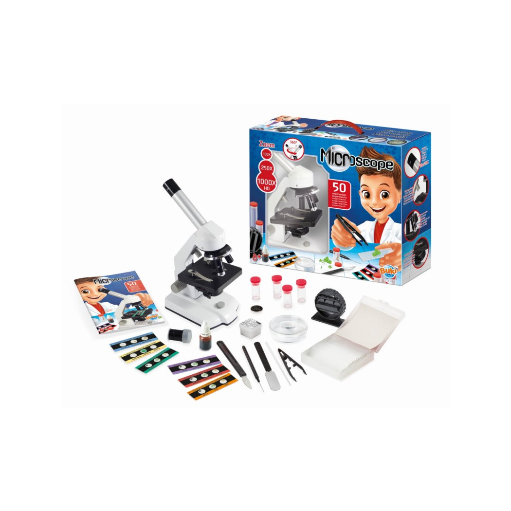 Mikroskop 50 Doświadczeń - Mini Lab - BUKI