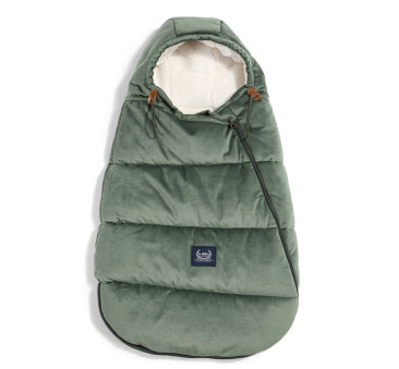 Śpiwór - Aspen Winterproof - Stroller Bag Baby - Khaki - La Millou - Velvet Collection